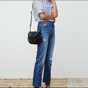 Madewell straight crop 27